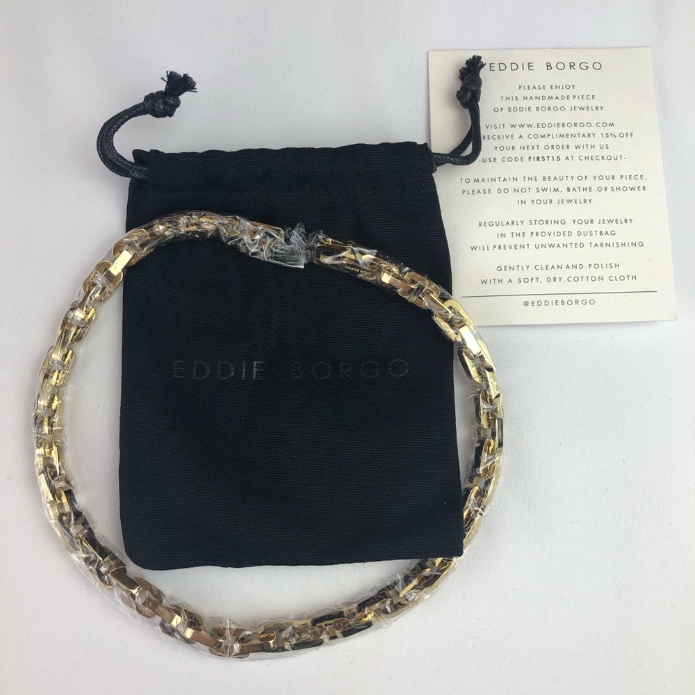 Eddie Borgo Supra Link Collar necklace gold Curateur